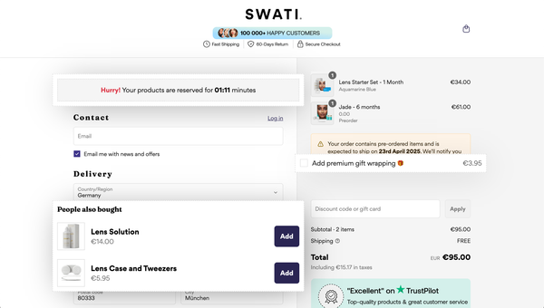 SWATI.com Landing Page