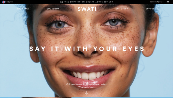 SWATI.com Landing Page